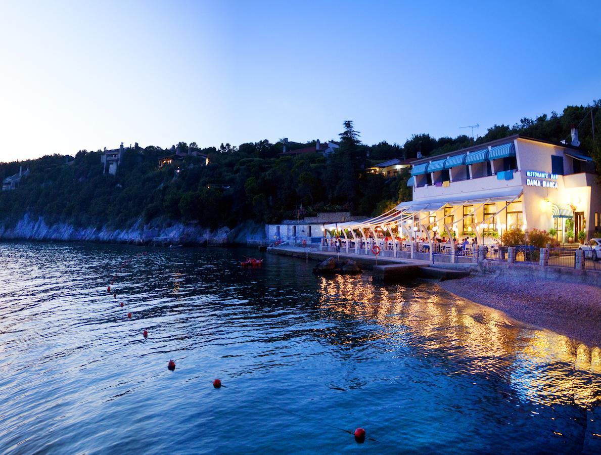 Dama Bianca Hotel Duino Kültér fotó